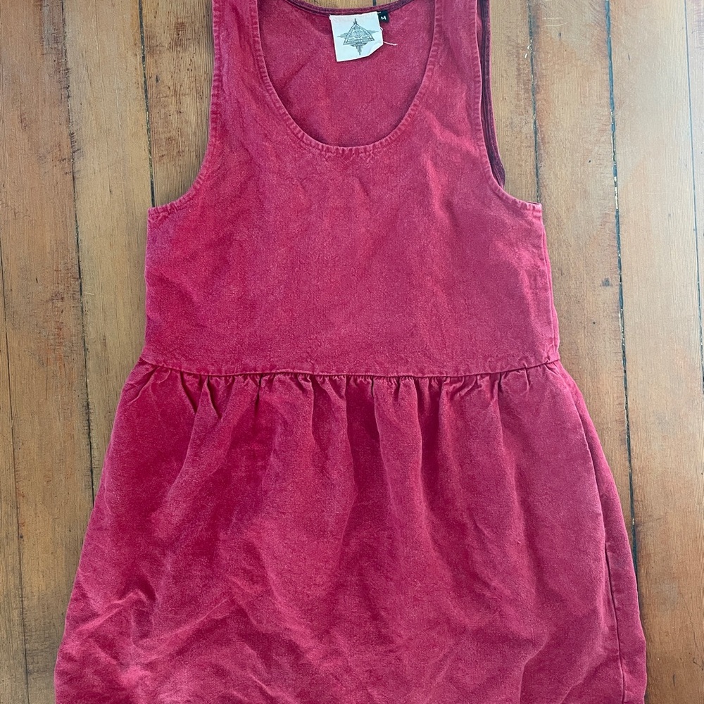 Jungmaven Red Moab Dress
